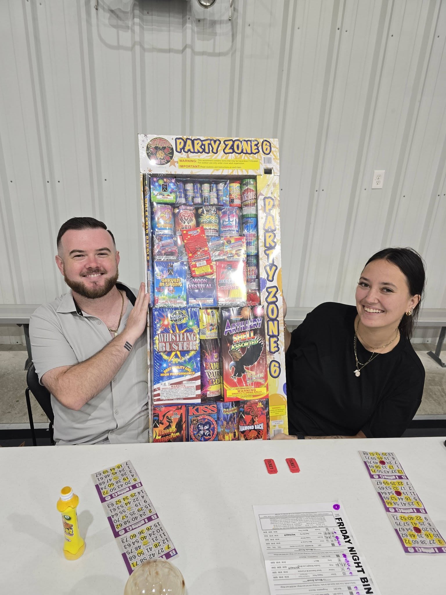 Bingo with a BANG fireworks giveaway photo