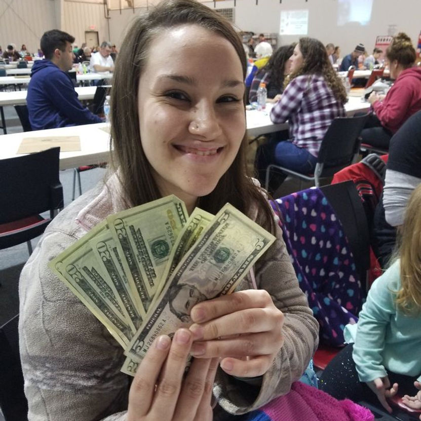 Bingo winner at Branson Sports Club