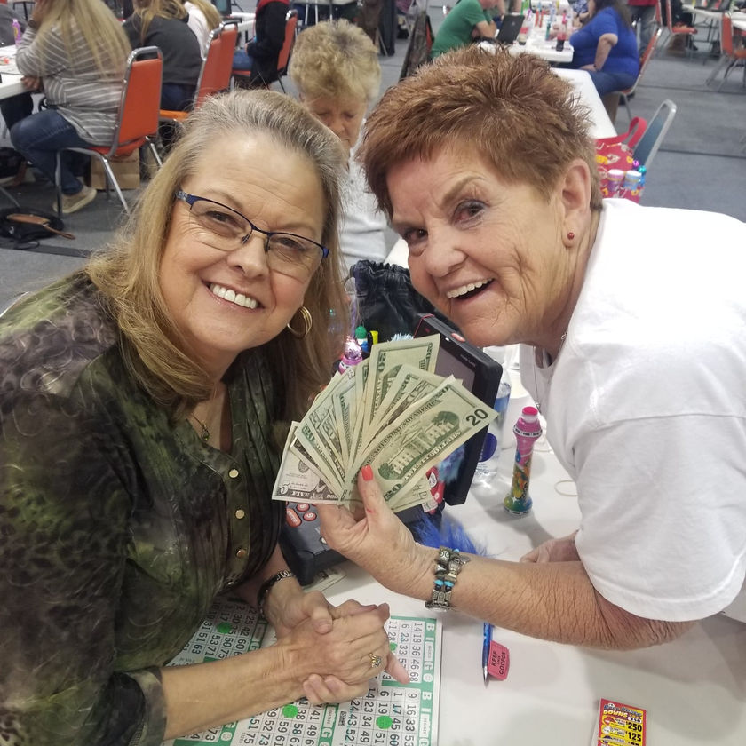 Bingo winner at Branson Sports Club