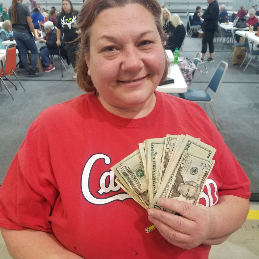 Bingo winner at Branson Sports Club