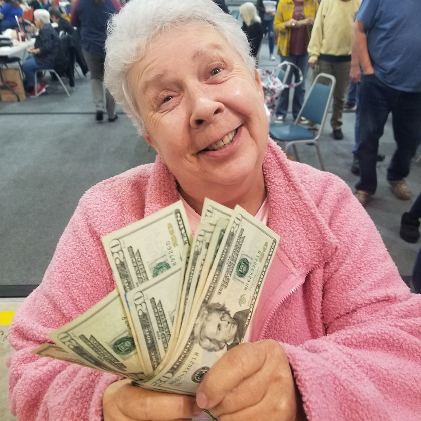 Bingo winner at Branson Sports Club