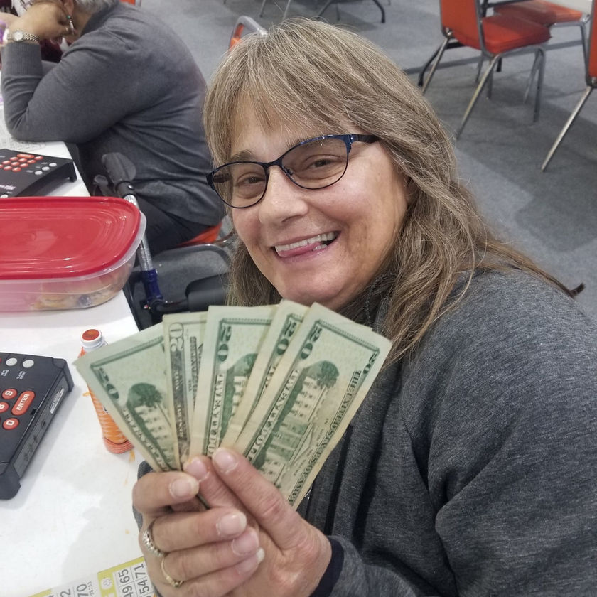 Bingo winner at Branson Sports Club