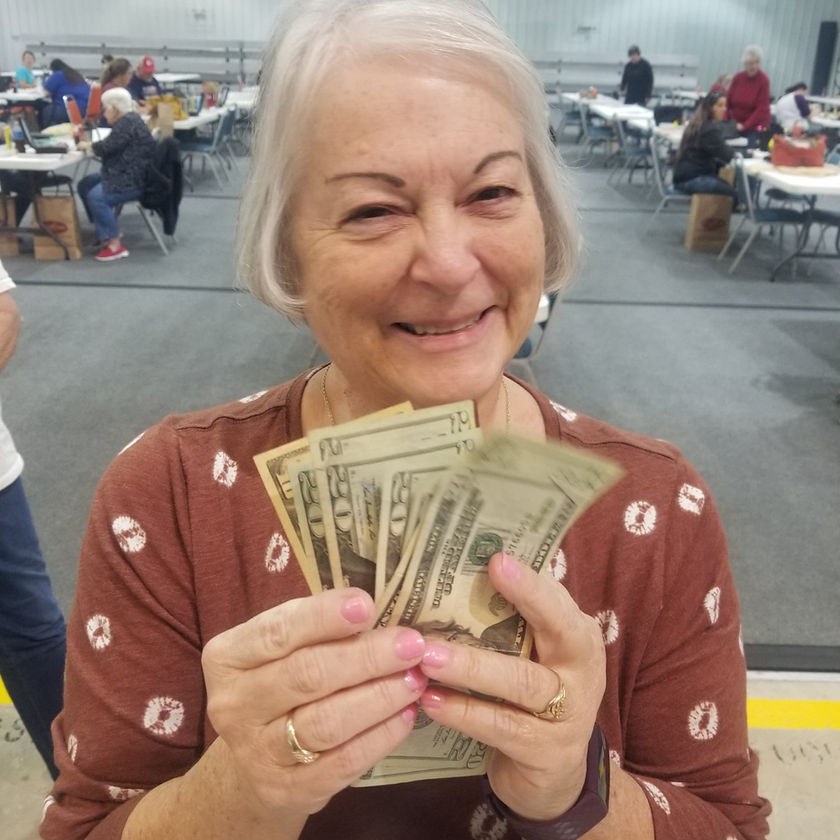 Bingo winner at Branson Sports Club