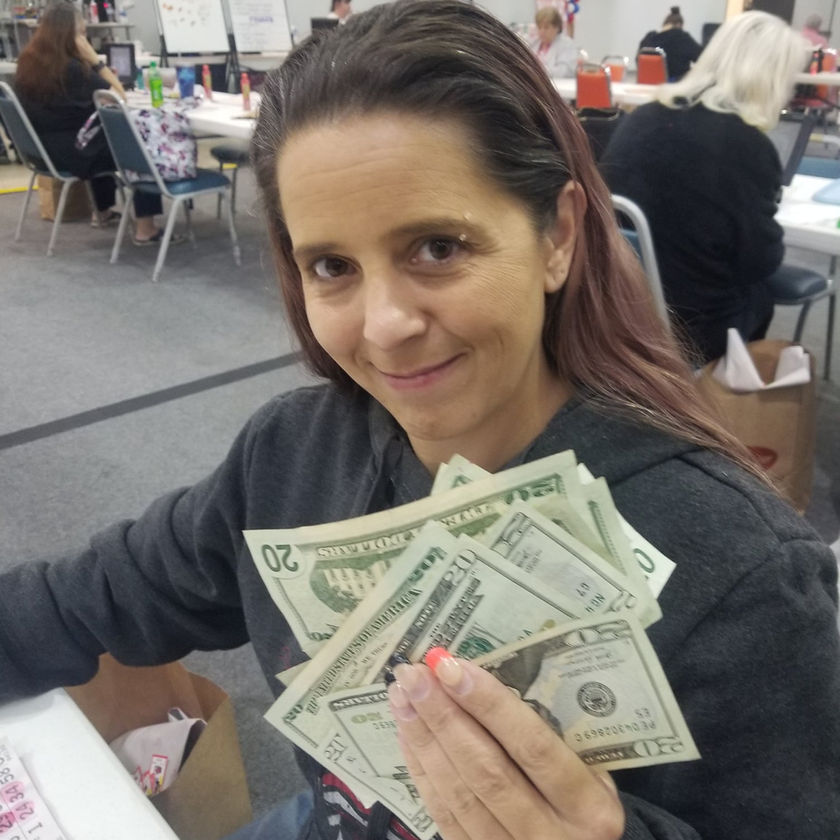 Bingo winner at Branson Sports Club