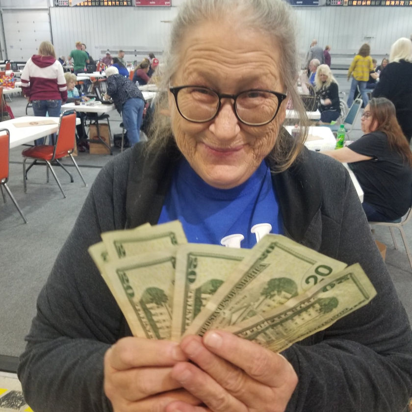 Bingo winner at Branson Sports Club