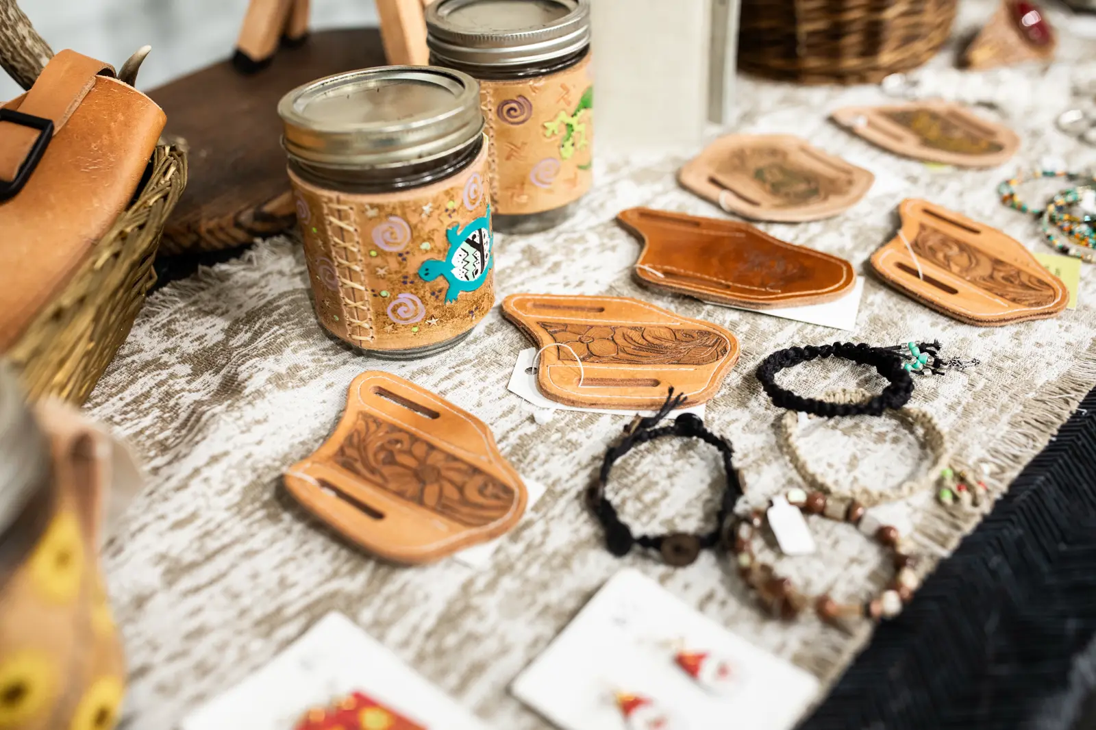 Craft show vendor display