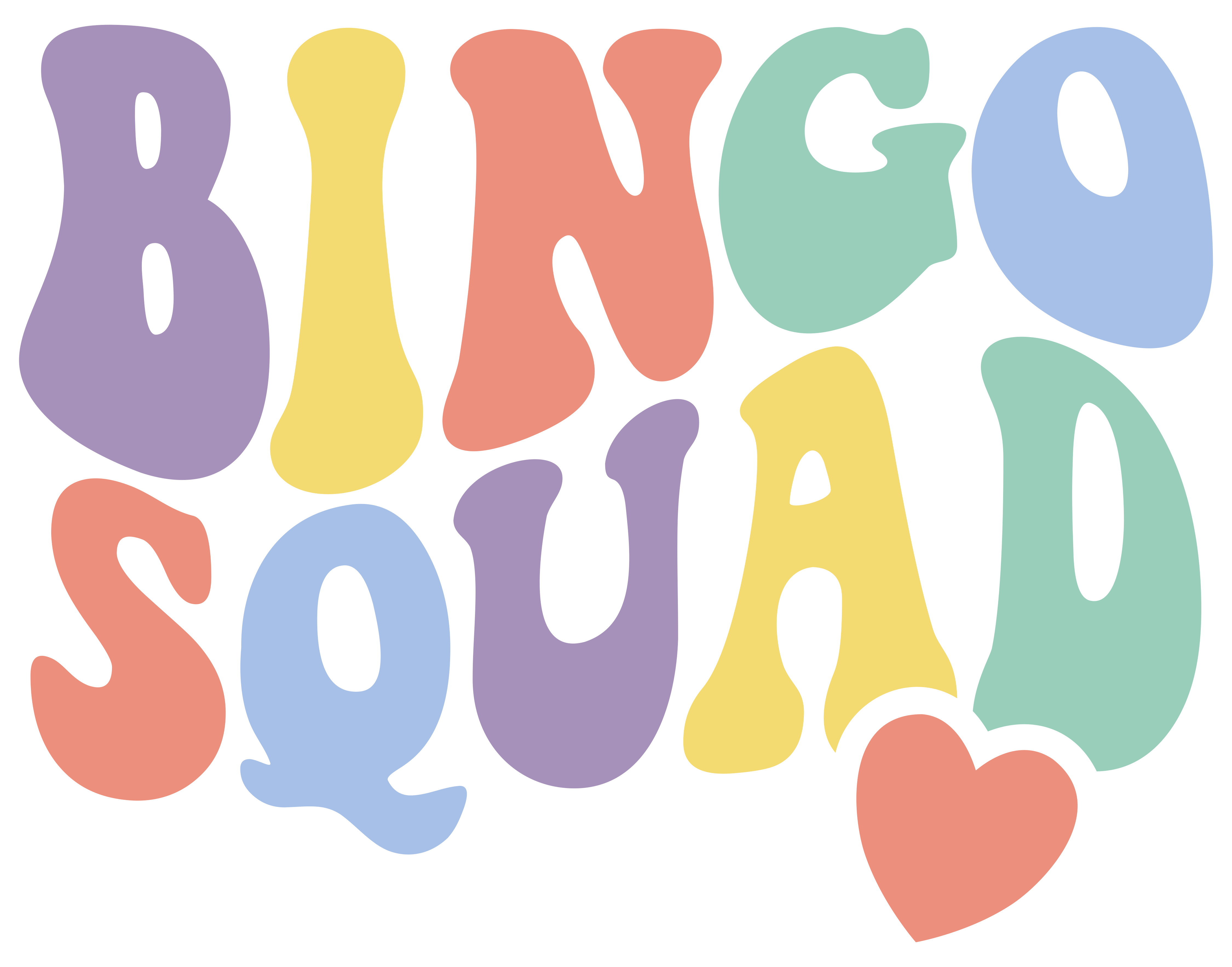 Bingo Squad Heart PNG design