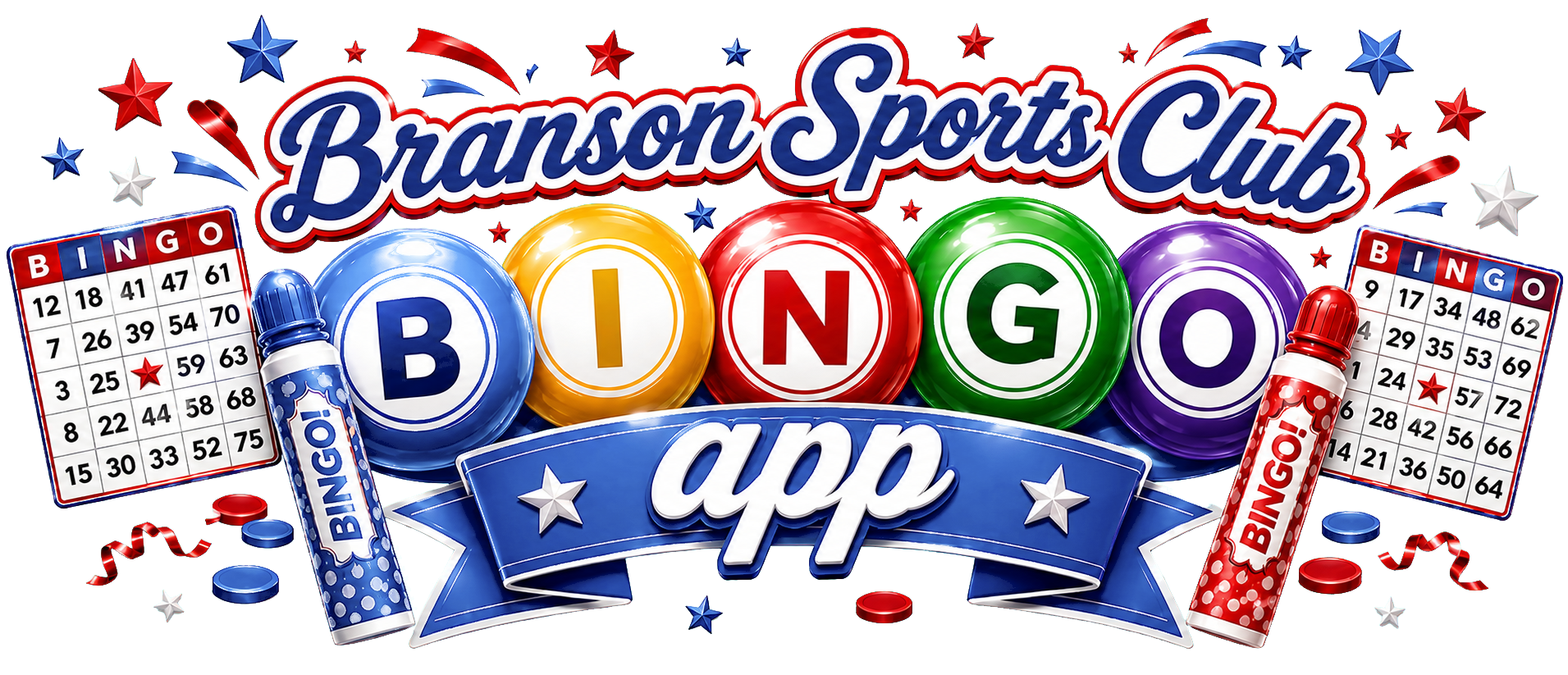 Branson Sports Club Bingo app